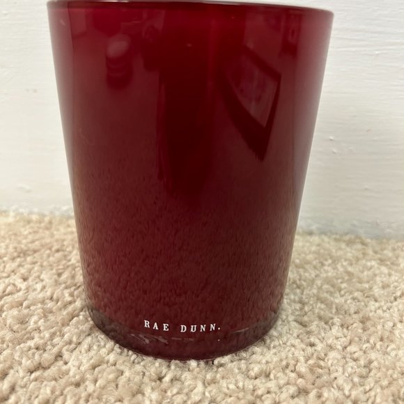 Rae Dunn Lips & Eyes Maroon Red Brush Holder - Picture 2 of 4